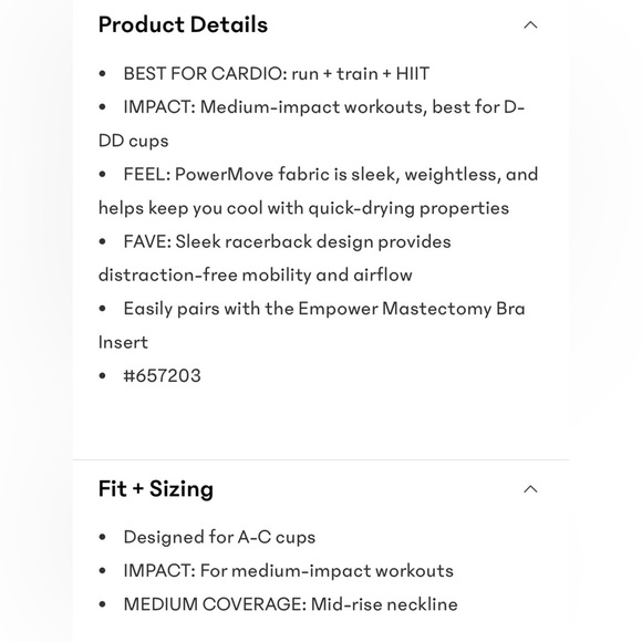 NWT Athleta Interval Tipped Black/White Bra Size Large  Best for A-C Cup - Picture 8 of 9